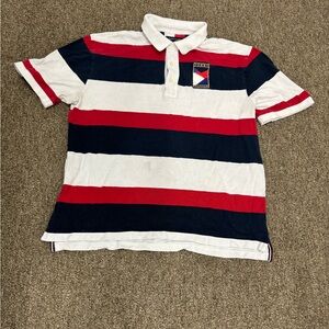 Tommy Hilfiger men’s size XL Polo - Navy, Red, and White